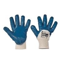 Manusi de lucru Cerva Kittiwake 10, bumbac cu protectie nitril, marimea L