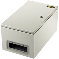 Tablou electric din otel, Dimensiune 50 x 30 x 25 cm, 2 x chei, IP 66, Placa din spate detasabila