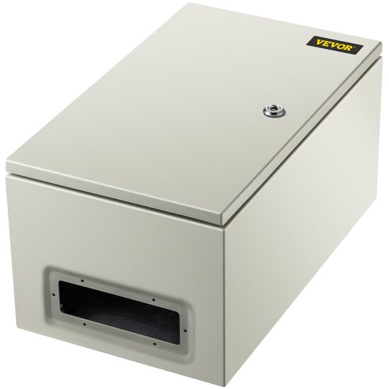 Tablou electric din otel, Dimensiune 50 x 30 x 25 cm, 2 x chei, IP 66, Placa din spate detasabila