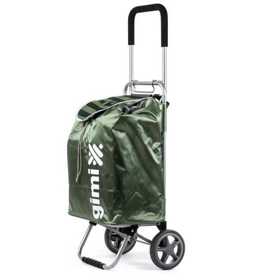 Carucior cumparaturi Gimi Flexi, Verde, 45 L