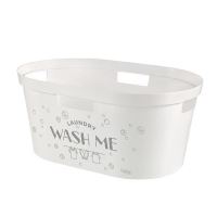 Coș de rufe din plastic Curver Wash Me, plastic, capacitate 39L