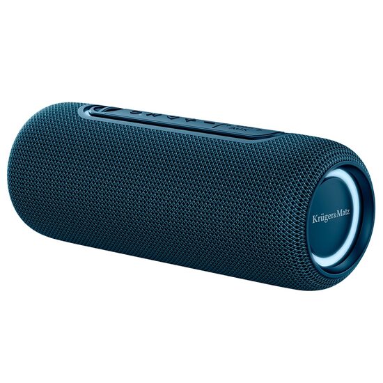 Boxa portabila, Bluetooth, 20 W, Intrare AUX, USB, TWS, Lumina RGB, IPX5, MP3/WAV/WMA/FLAC