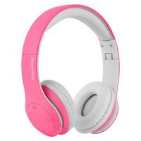 Casti Over the Ear pliabile, Street Kids Pink, Bluetooth, diametru difuzor 30mm, Microfon