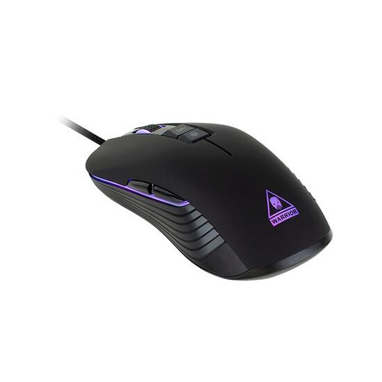 Mouse gaming cu fir K&M, USB, 10 butoane, Rezoluție 800/1600/2400/3600/5000 dpi