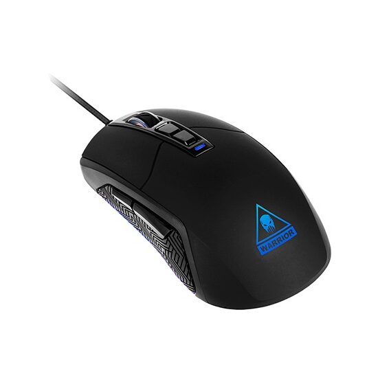 Mouse gaming cu fir K&M, USB, 7 butoane, Rezoluție 800/1600/2400/3200/4800/6400 dpi, Mana dreapta