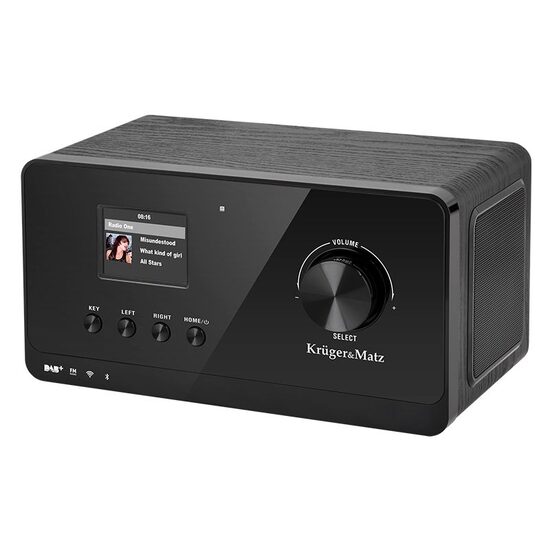 Aparat radio FM / DAB + / Internet, Putere de iesire 2x 5 W, Bluetooth, Telecomanda