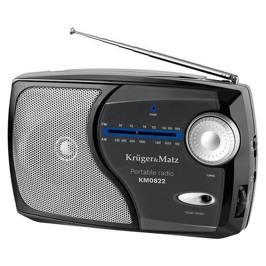 Aparat radio portabil AM/FM, antena telescopica, Maner pliabil