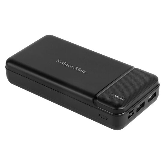 Powerbank telefoane, USB tip C, micro USB, 2x USB, 20000 mAh, 136 x 68 x 27 mm