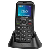 Telefon mobil cu butoane K&M Senior, Camera  0.3 Mpx, Dual Sim, buton SOS
