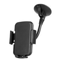 Suport universal auto pentru telefon, Rama reglabila 200 mm, ventuza