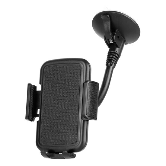Suport universal auto pentru telefon, Rama reglabila 200 mm, ventuza