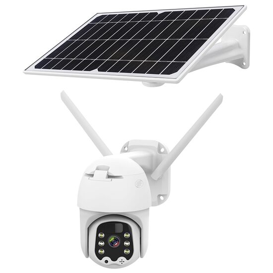 Camera de supraveghere C90 Solar WiFi, 2 Mpx, Exterior IP66, Conectare Telefon / PC, Night Vision, 1920x1080 px, aplicație, Difuzor, Microfon, Detectarea miscarii