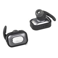 Casti On the ear, K&M Wireless, standby 30 h, Negru, Etui incarcare