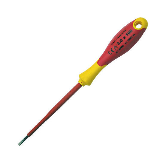 Surubelnita izolata 1000 V, maner ABS 3 x 100 mm