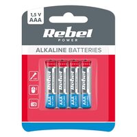 Set 4 baterii in blister, 1.5 V, AAA