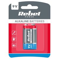 Baterie alcalina 9 V, marime 6F22, in blister
