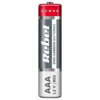 Baterie Rebel Greencell, R3, 1.5 V, AAA