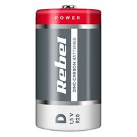 Baterie Rebel Greencell, R20, 1.5 V