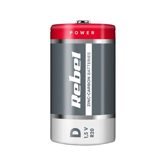 Baterie Rebel Greencell, R20, 1.5 V