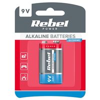 Baterie superalcalina Rebel Extreme, marime 6F22, 9V