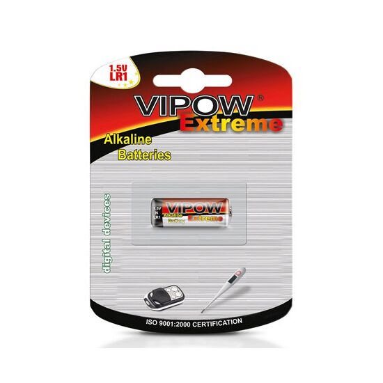 Baterie superalcalina Vipow Extreme, marime LR1, 1.5V