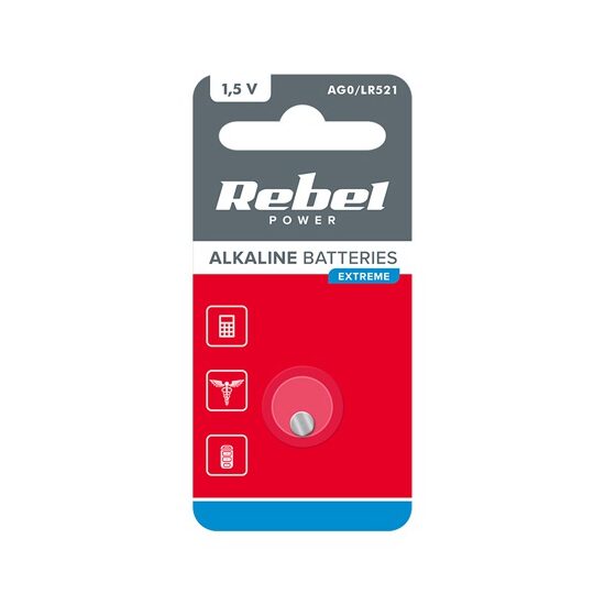 Baterie Li Rebel Extreme, marime AG0 (LR521), 1.5V