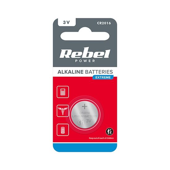 Baterie Li Rebel Extreme, marime CR2016, 3V
