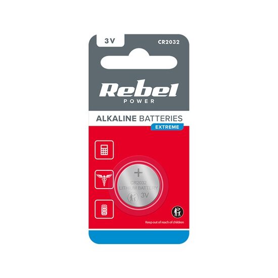Baterie Li Rebel Extreme, marime CR2032, 3V