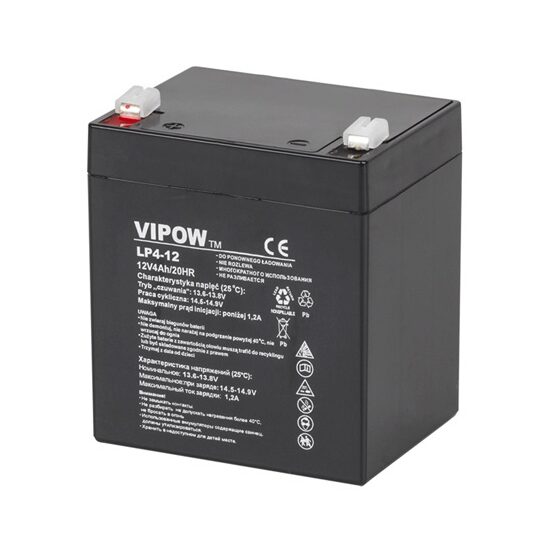 Acumulator gel plumb 12V, 4 Ah, fara intretinere, 90x70x102 mm