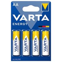 Set 4 baterii alcaline Varta LR6, AA, 1.5 V