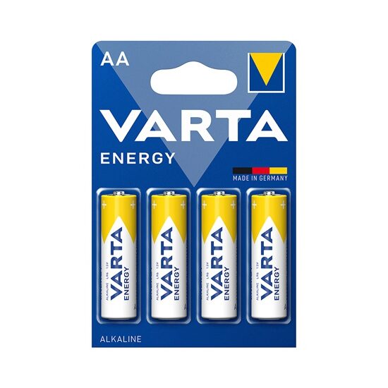 Set 4 baterii alcaline Varta LR6, AA, 1.5 V