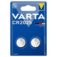 Set 2 baterii Litiu VARTA, marime CR2025, 3V