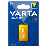 Baterie alcalina Varta Longlife, 9 V, 6LP3146