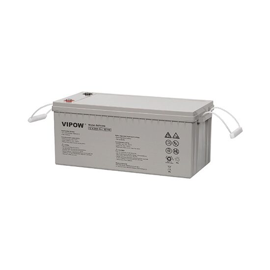 Acumulator gel plumb Vipow 12V, 200 Ah, fara intretinere