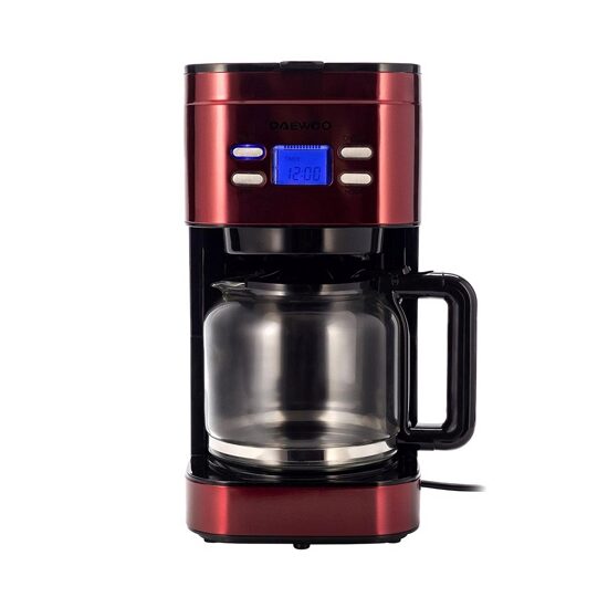 Cafetiera cu display digital, 1000W, capacitate 1.5 l