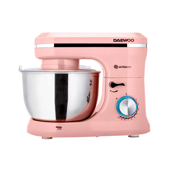 Mixer cu bol de inox 4.5 l, 1600 W, 10 trepte de viteza