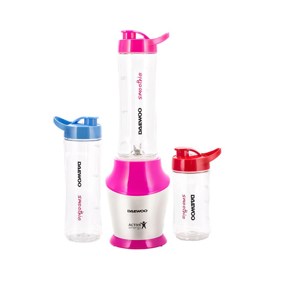 Blender pentru smoothie 350W, 3 boluri, 1 viteza