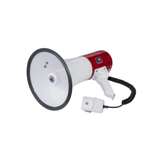 Megafon 25W, Diametru 240 mm, Lungime 355 mm, baterii 8xR20