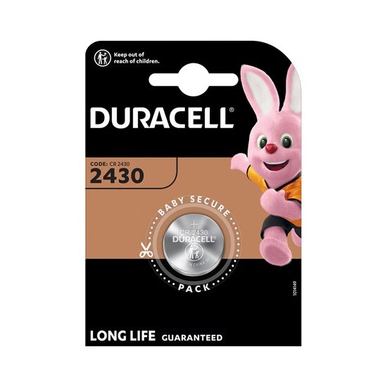 Baterie buton cu litiu, marime CR2430, Duracell