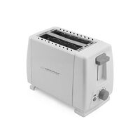 Prajitor de paine cu 6 niveluri de rumenire, 2 felii, 700 W, Alb