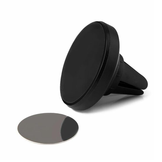 Suport universal auto pentru  telefoane, fixare grilaj aerisire, Magnet