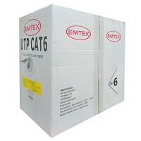 Rola cablu UTP CAT 6, cupru, 23AWG, Lungime 305 m