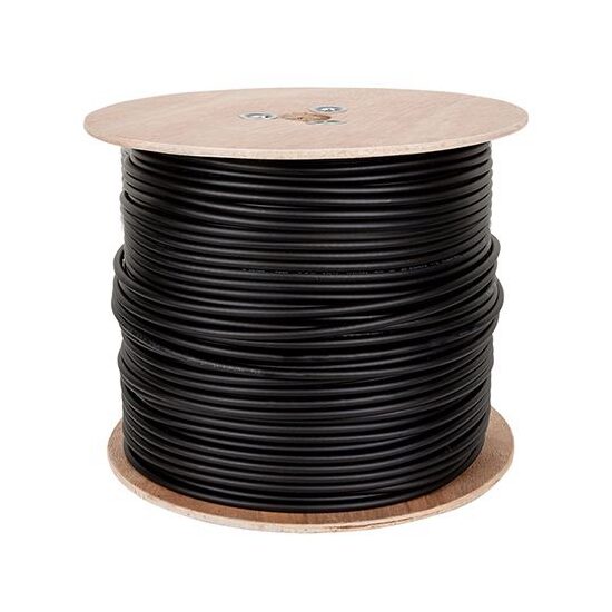 Cablu de rețea FTP cu șufă, cat 5, cupru, 24AWG, lungime 305 m