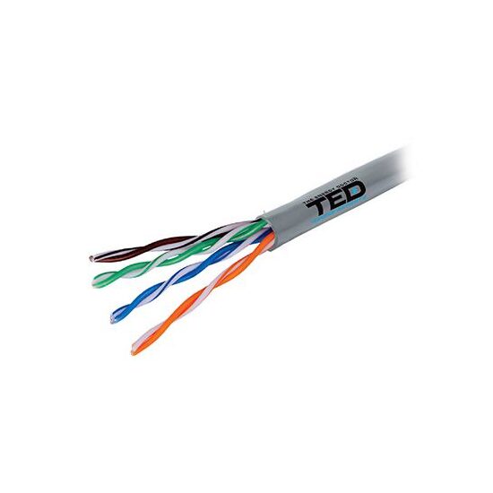 Cablu FTP, categoria 5, CCA 0.5mm, lungime 305 m