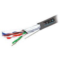 Cablu FTP, categoria 5, cupru 0.5mm, cu sufa, lungime 305 m