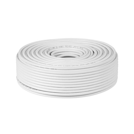 Cablu coaxial RG6, cupru 1 mm, lungime 100 m