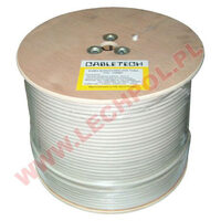 Cablu coaxial RG6U, cupru 1 mm, lungime 305 m, Impedanta 75ohm