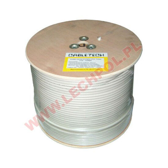 Cablu coaxial RG6U, cupru 1 mm, lungime 305 m, Impedanta 75ohm
