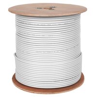 Cablu coaxial cupru 1 mm, lungime 305 m, Ecranaj impletitura 8x16 fire