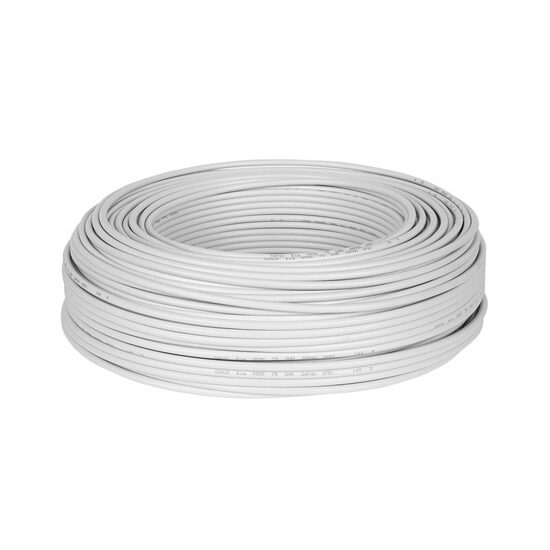 Cablu coaxial cupru 1 mm, lungime 150 m, Ecranaj 64 fire x 0.12mm aluminiu